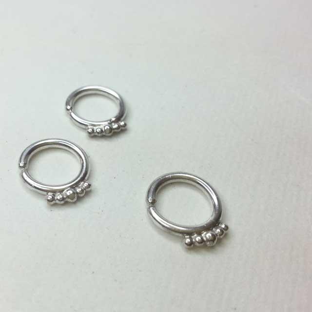 Urban Princess Silver Septum Ring | PataPataJewelry