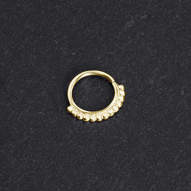 14k Gold Nose Ring | Cool Breeze | PataPataJewelry