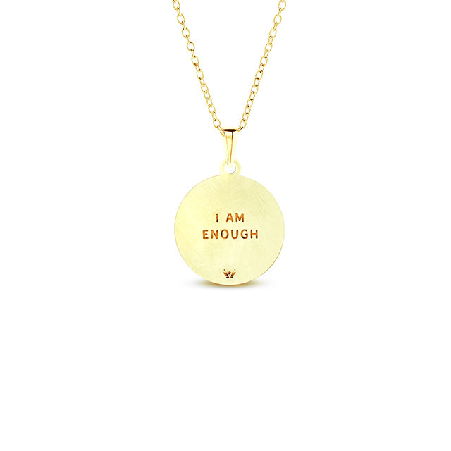 I AM ENOUGH GOLD NECKLACE | Best Girl Store