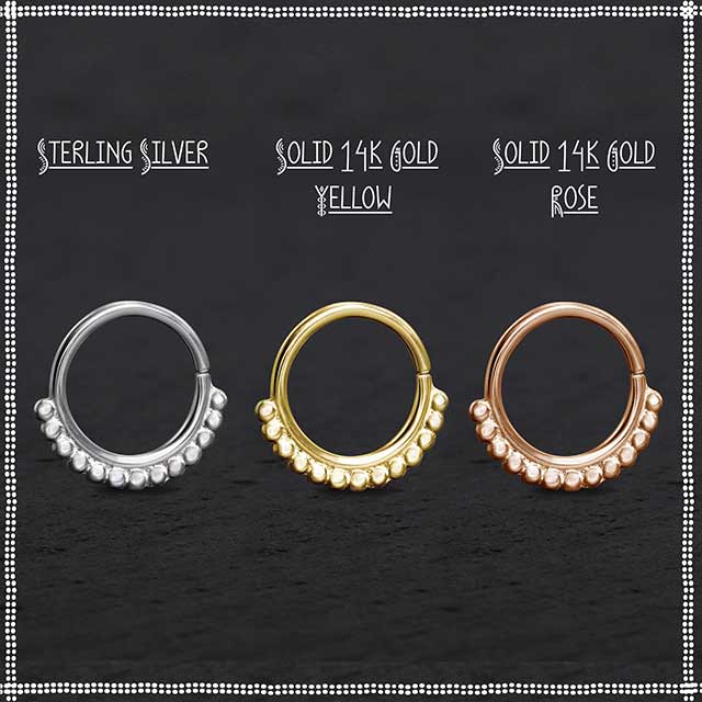 Tiny Septum Ring | Pata Pata Jewelry