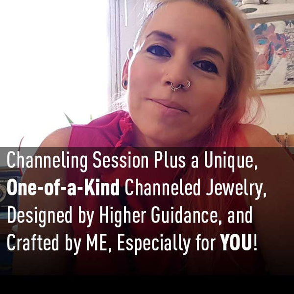 Channeling Session Plus a Unique, One-of-a-Kind Channeled  Jewelry, Designed by Higher Guidance, and Crafted by ME, Especially for YOU! - patapatajewelry